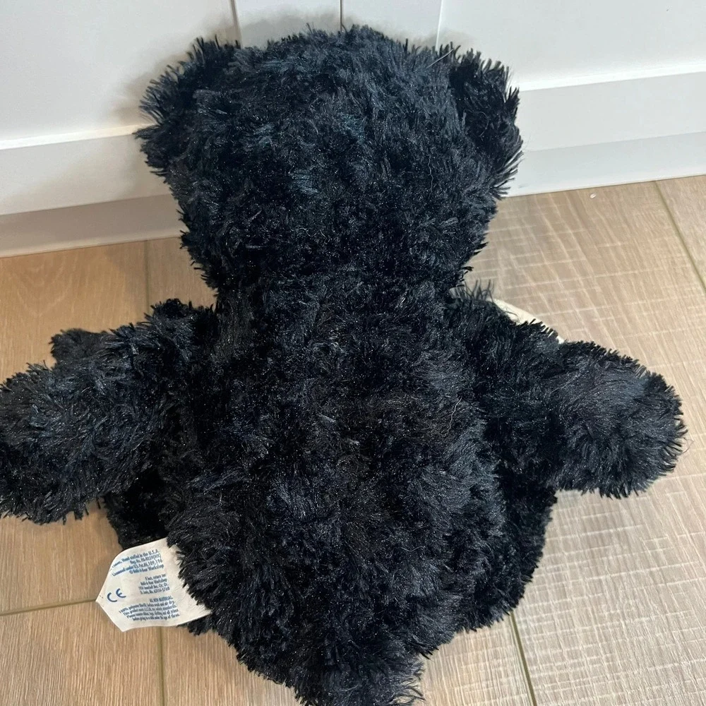 Build-a-bear Black teddy‎ bear stuffed animal